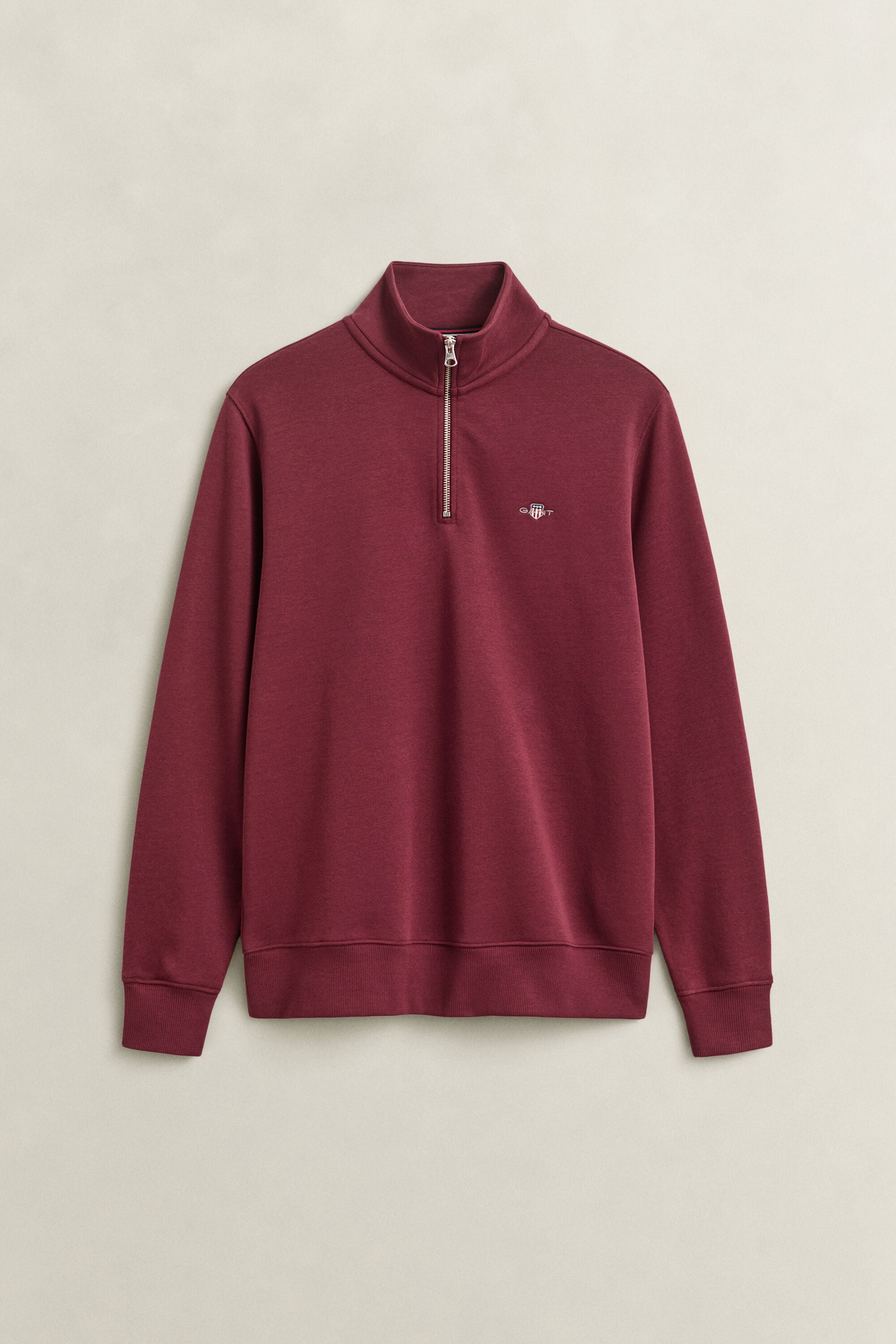 Sweatshirt com meio fecho Shield
