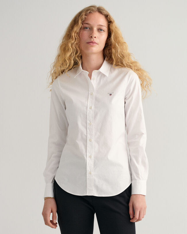 Camisa Oxford com elastano