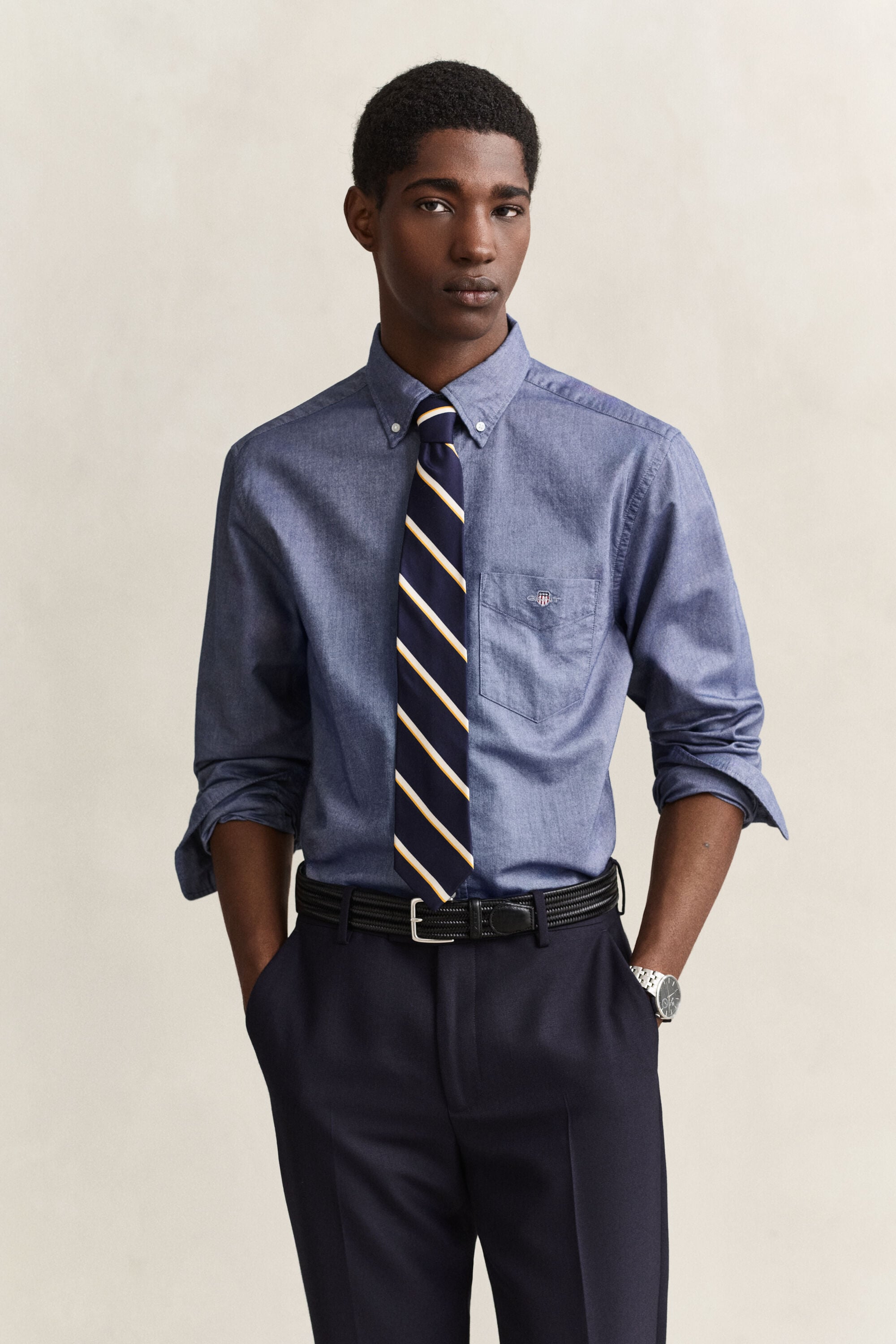 Camisa Oxford Classic regular fit