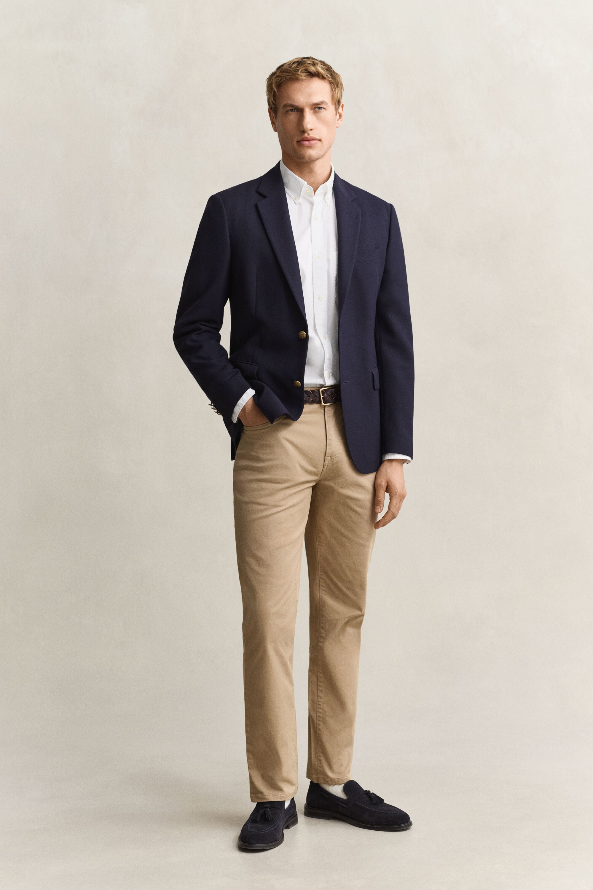 Camisa de popelina Classic regular fit