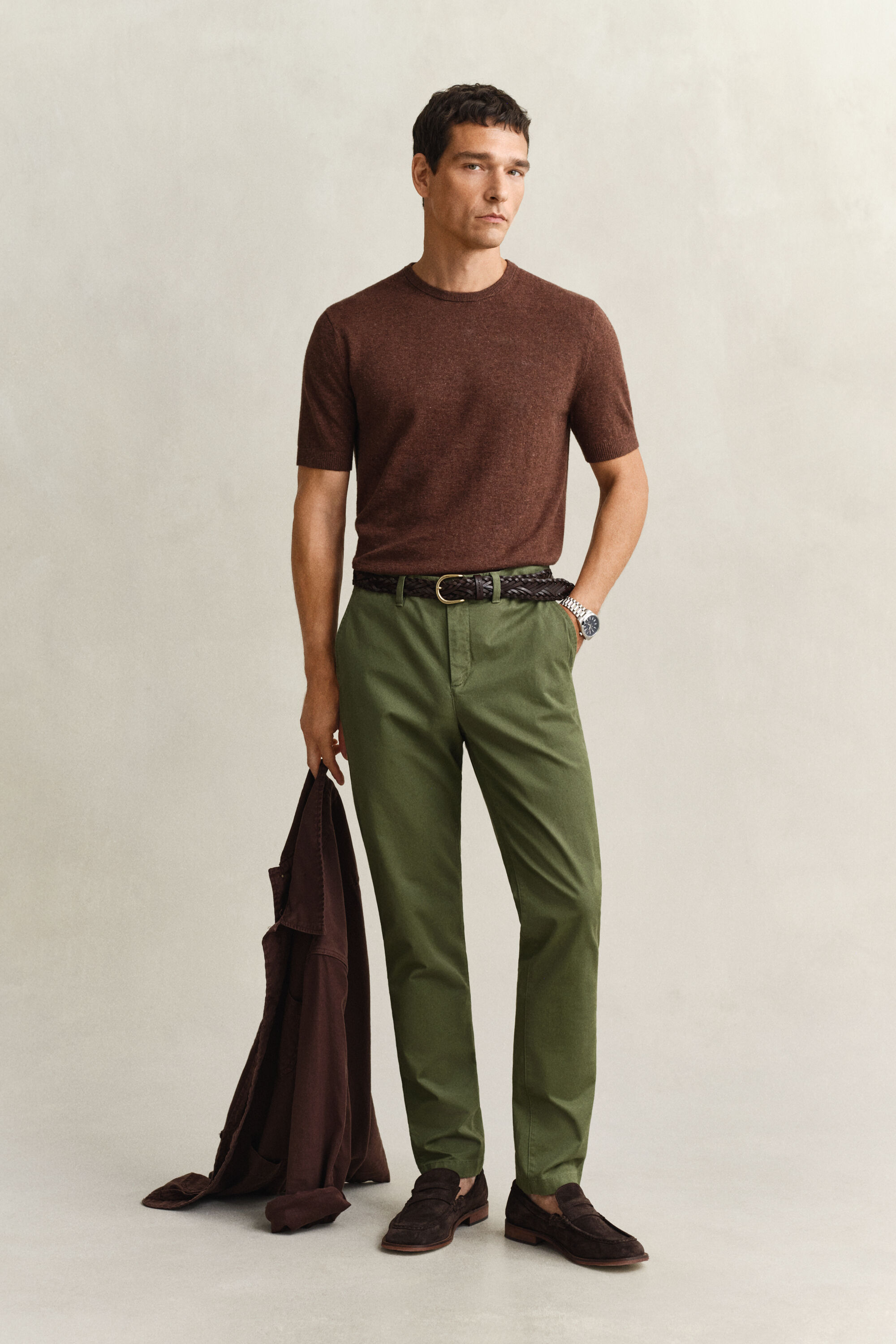 Calças chino Classic slim fit