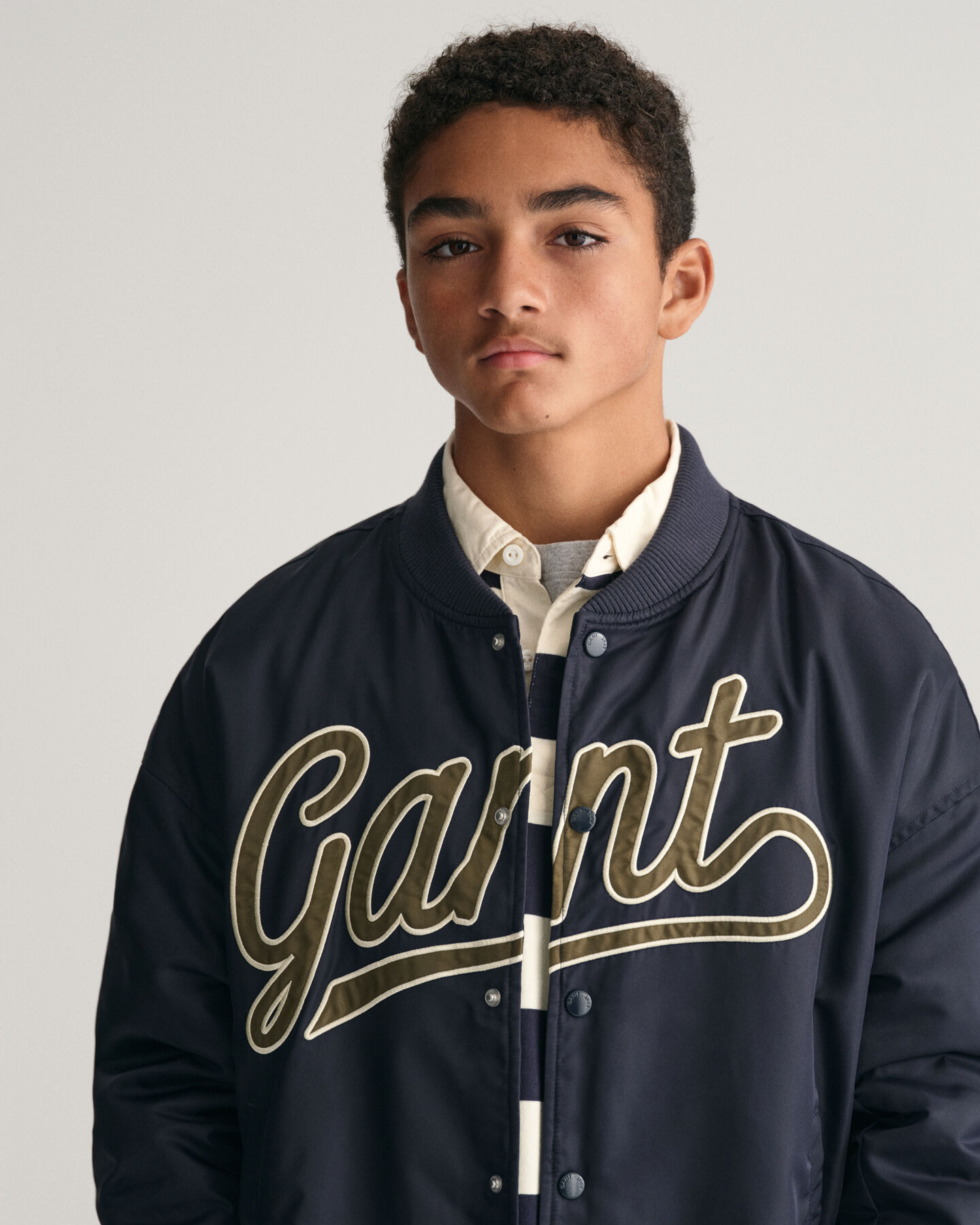 GANT Varsity Jacket Script Graphic Teens