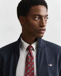 Sweatshirt com capuz e fecho de correr Shield