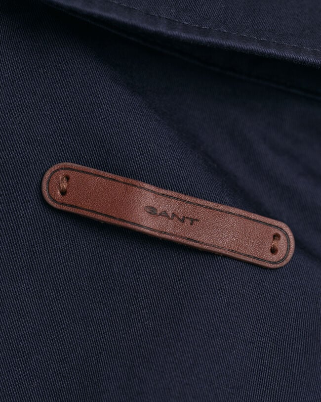 Casaco Windcheater de algodão