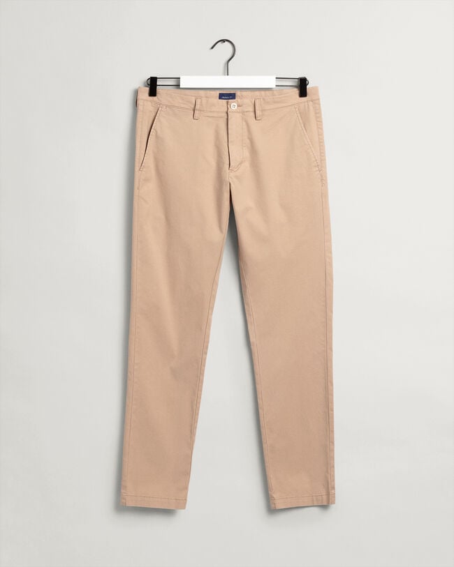 Calças chino Hallden Sunfaded slim fit