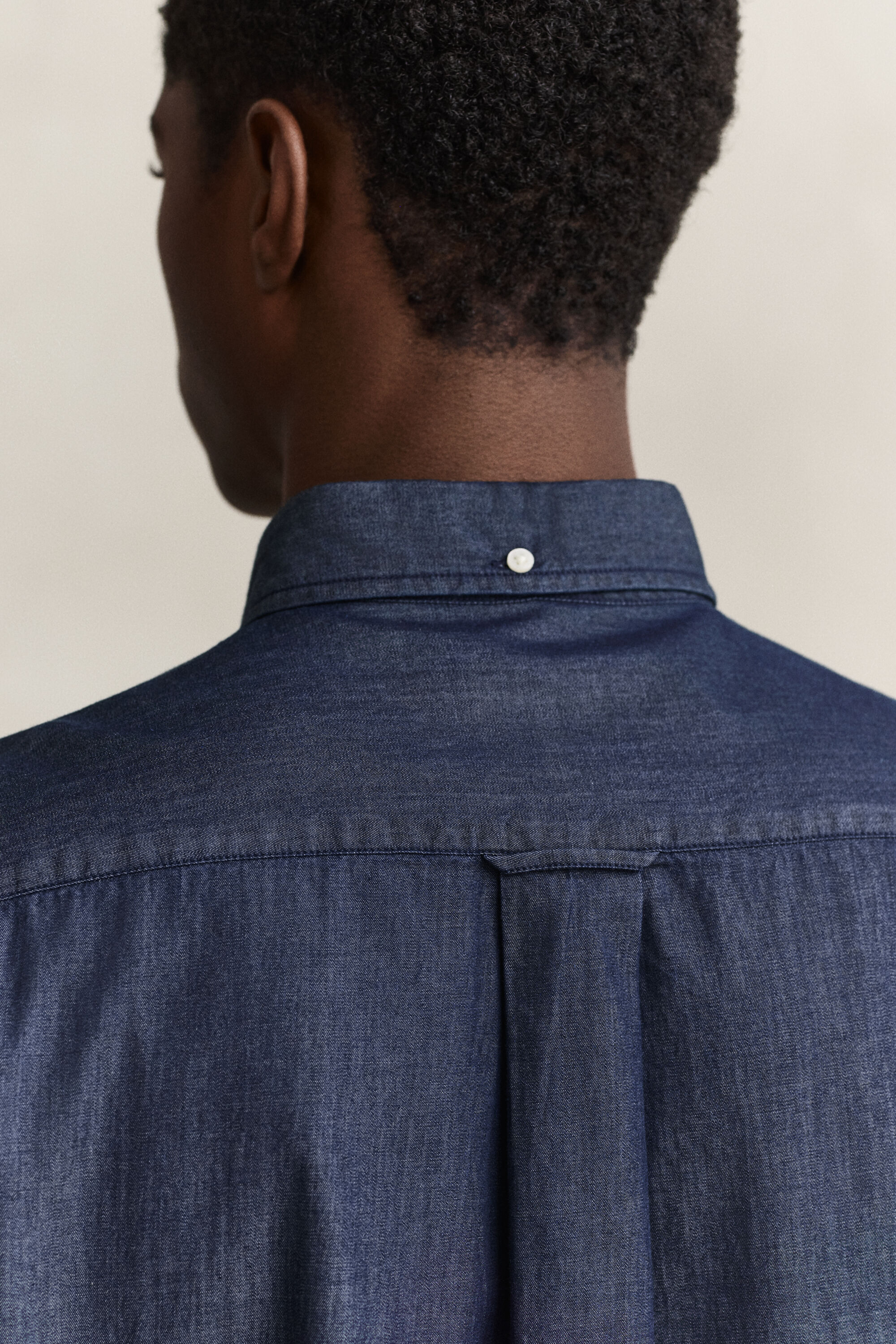 Camisa índigo regular fit