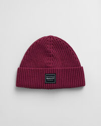 Gorro em algodão canelado