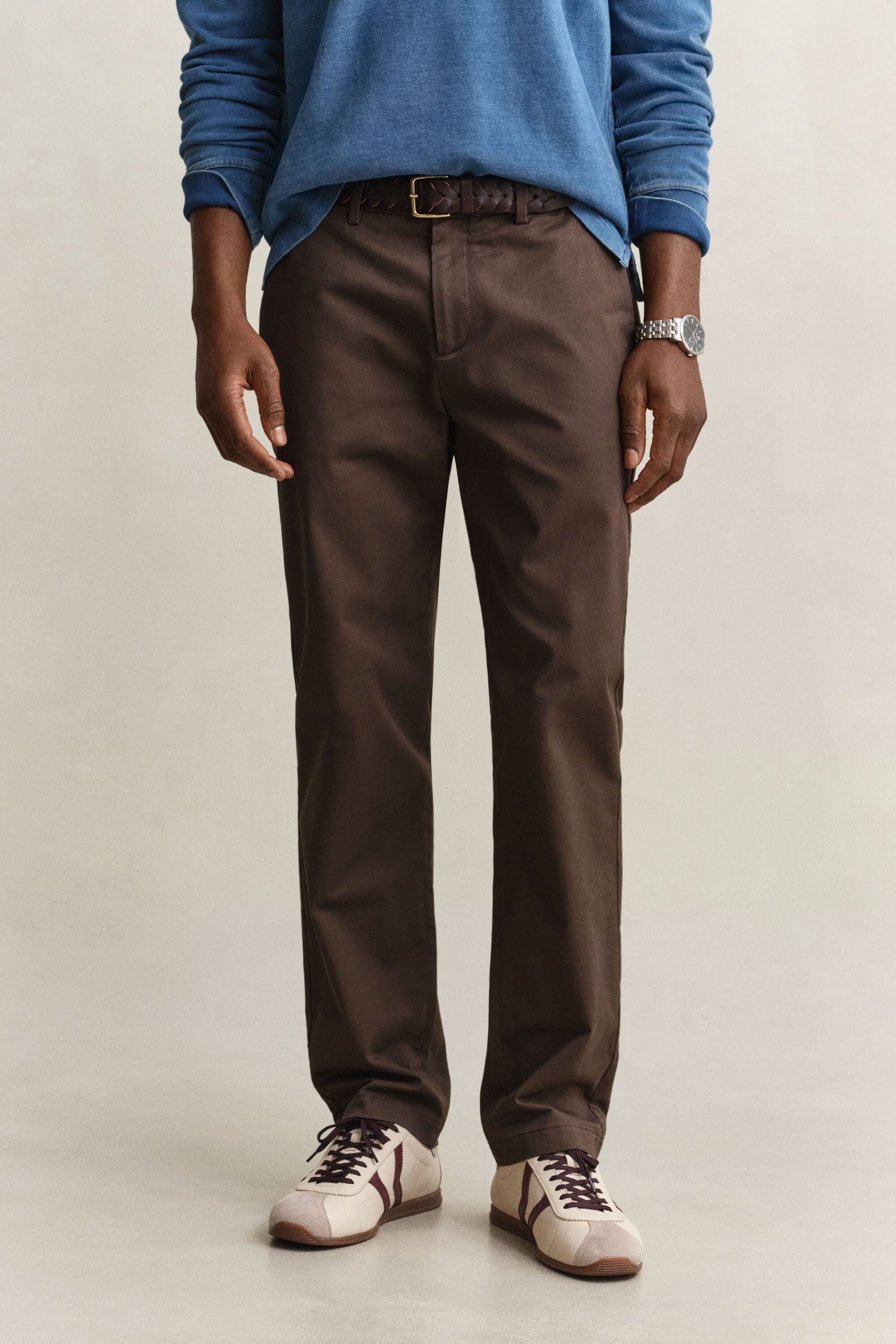 Calças chino elegantes regular fit