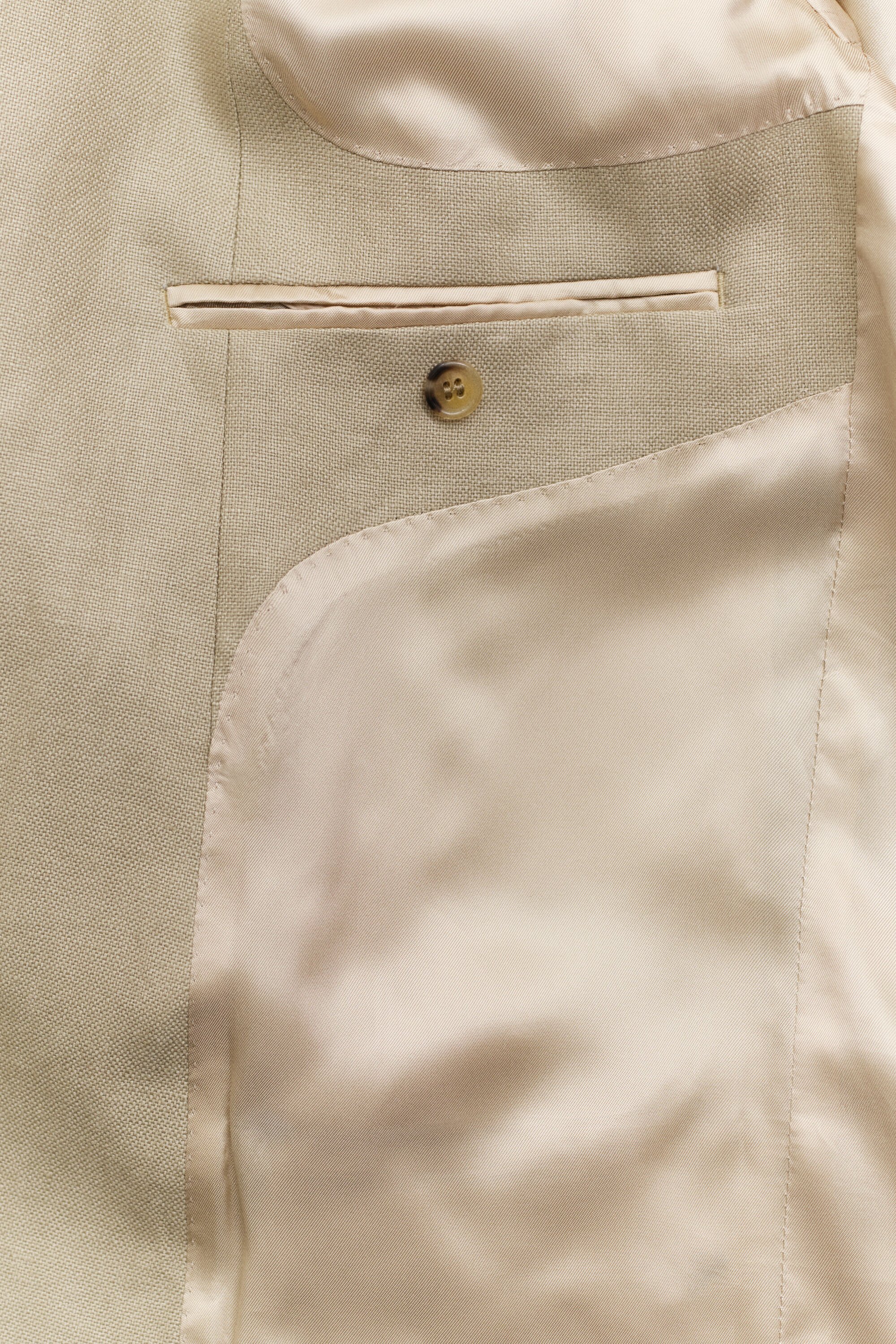 Casaco de fato em linho