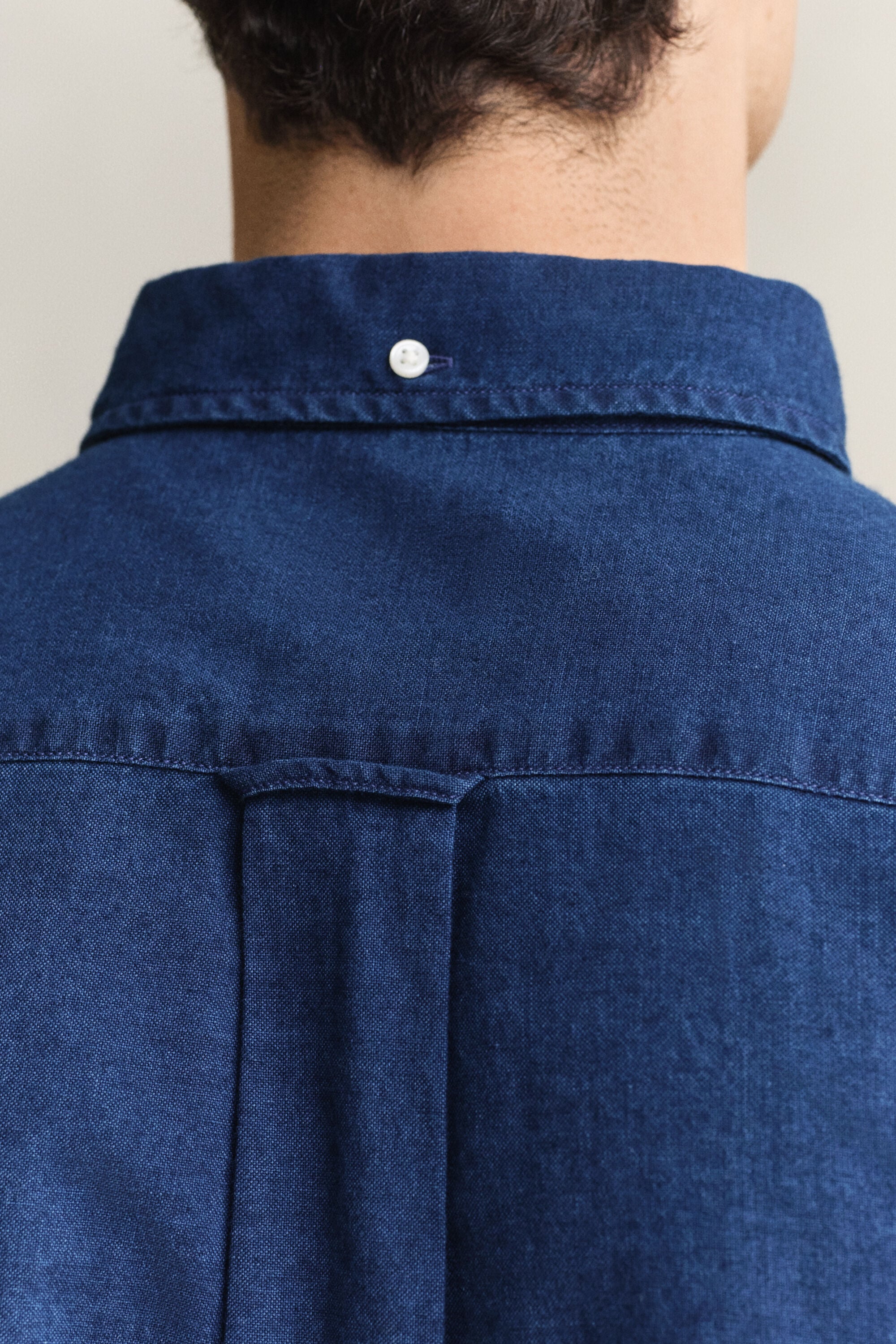 Camisa Oxford Indigo