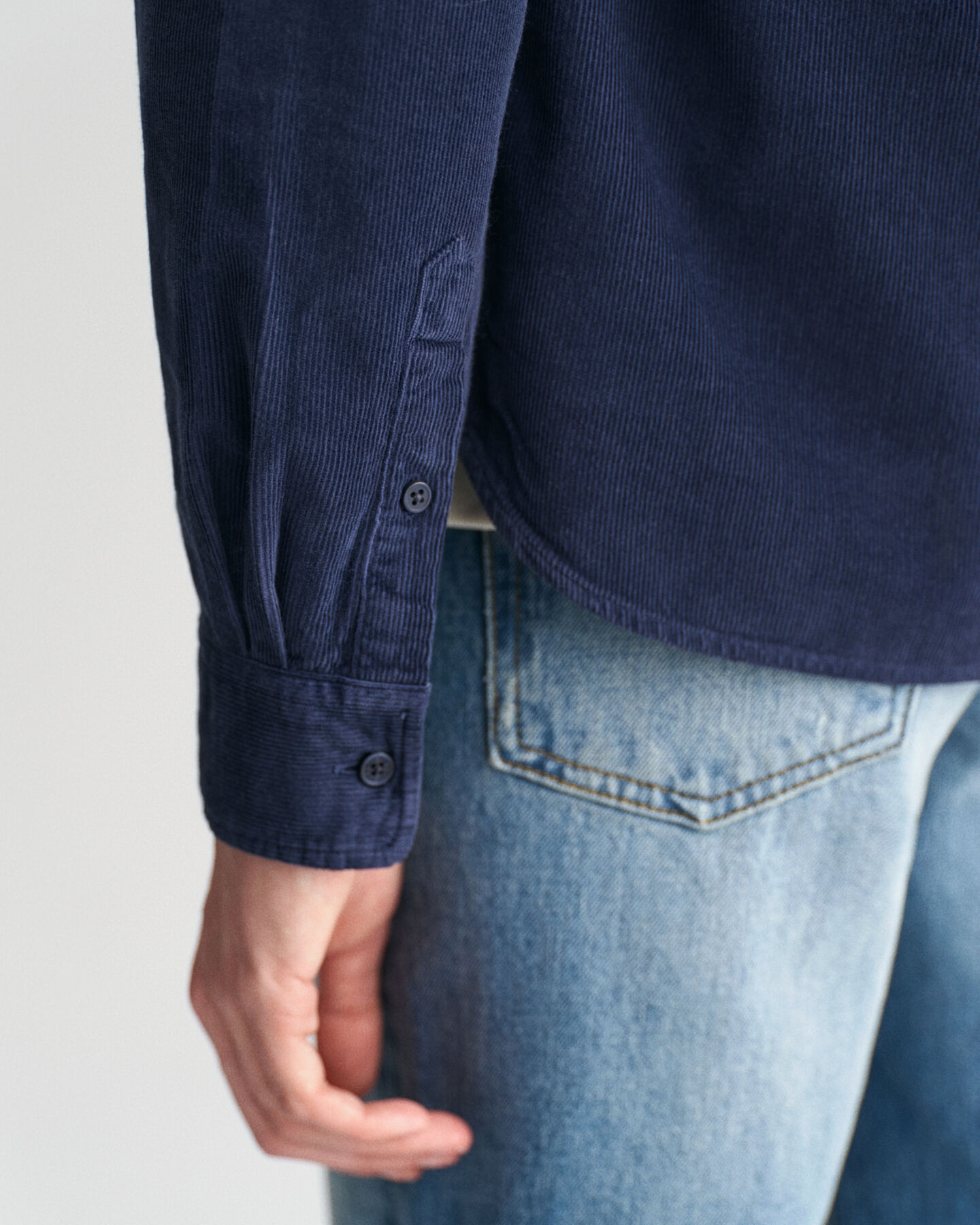 Camisa de bombazina regular fit