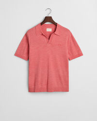 Camisola de malha estilo polo com manga curta Sunfaded