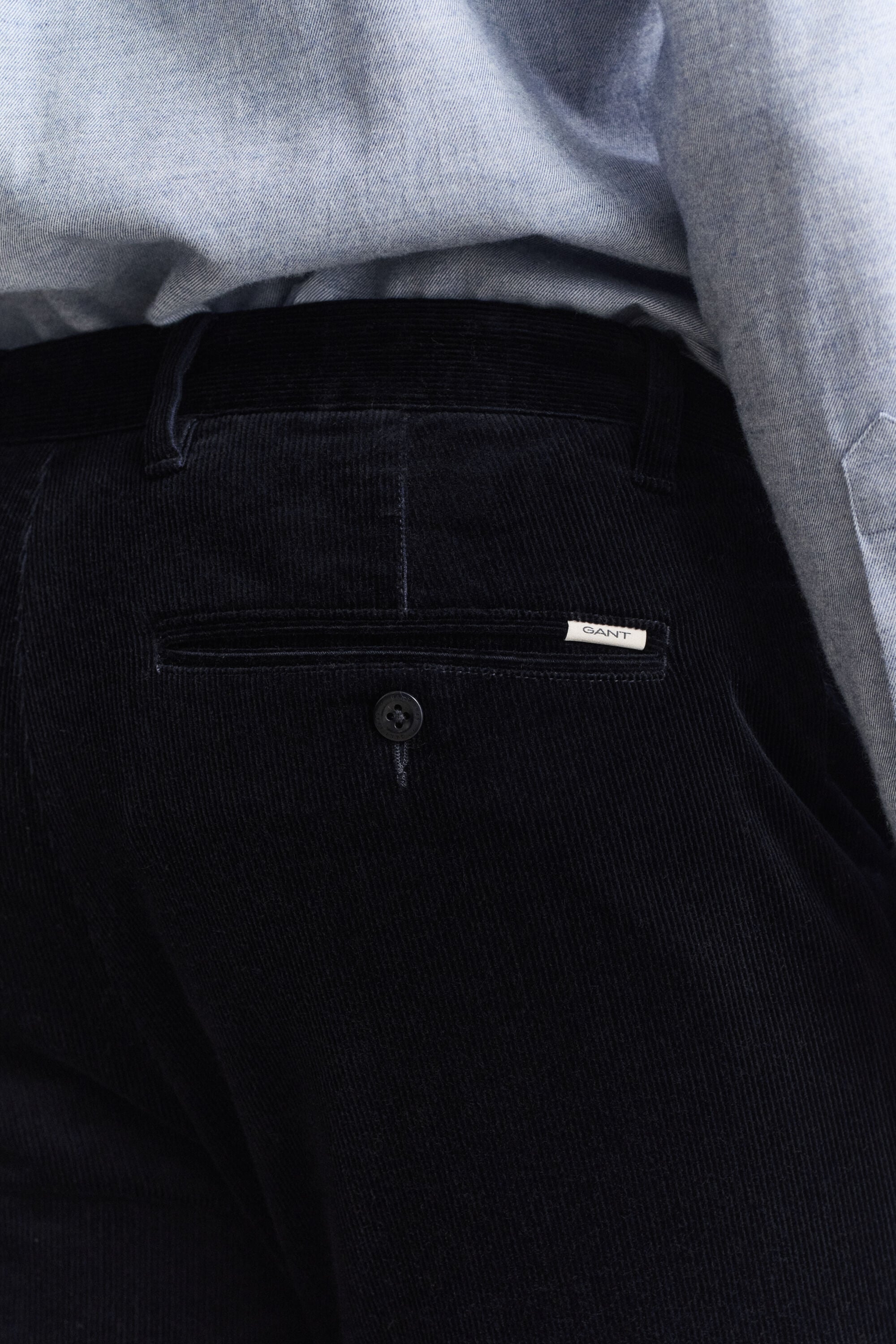 Calças chino de bombazina slim fit