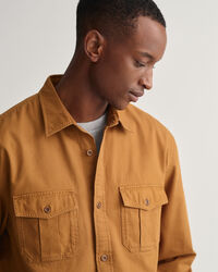 Camisa em sarja relaxed fit