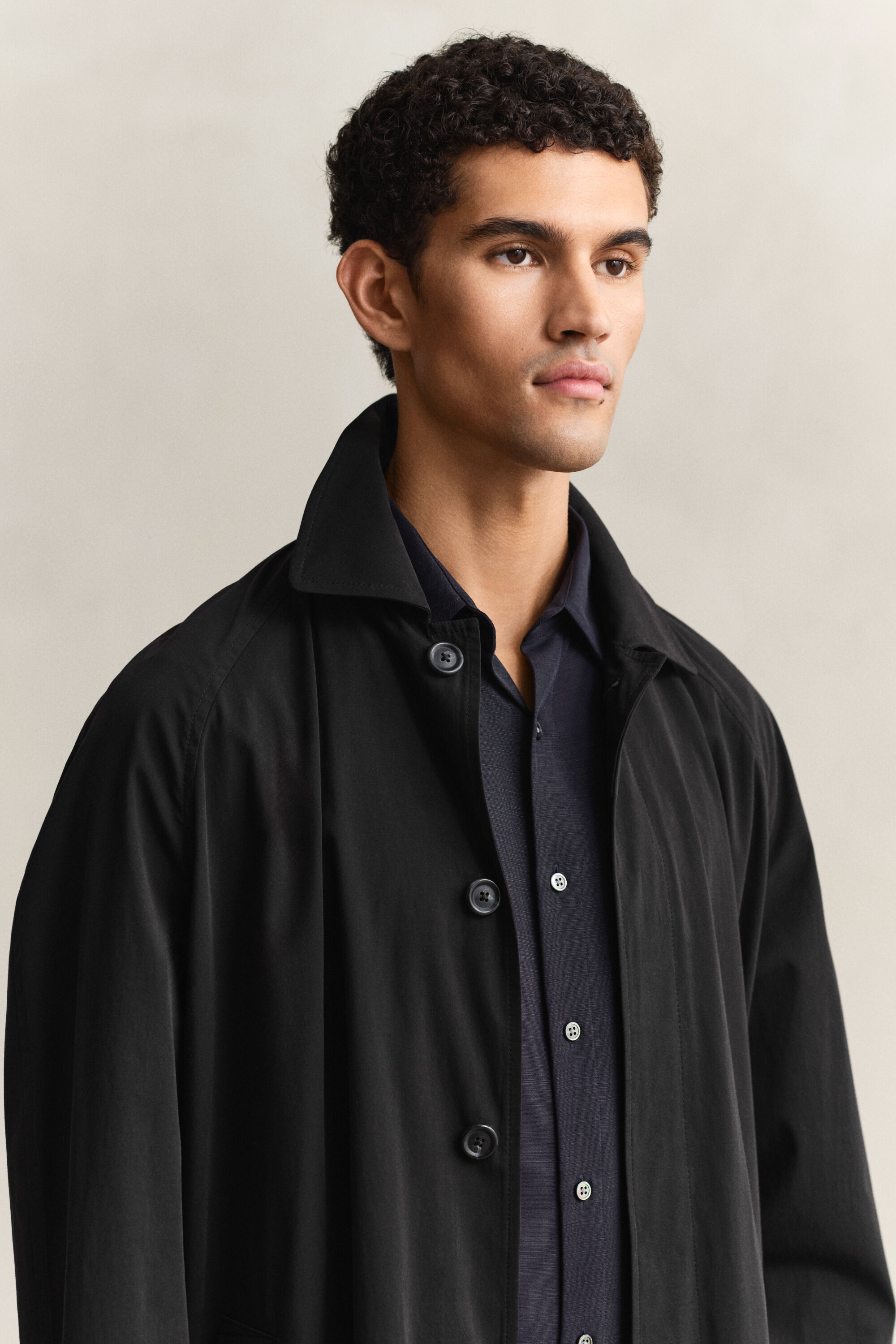 Sobretudo em algodão