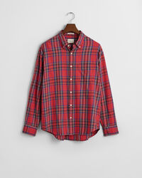 Camisa em padrão xadrez Tartan relaxed fit