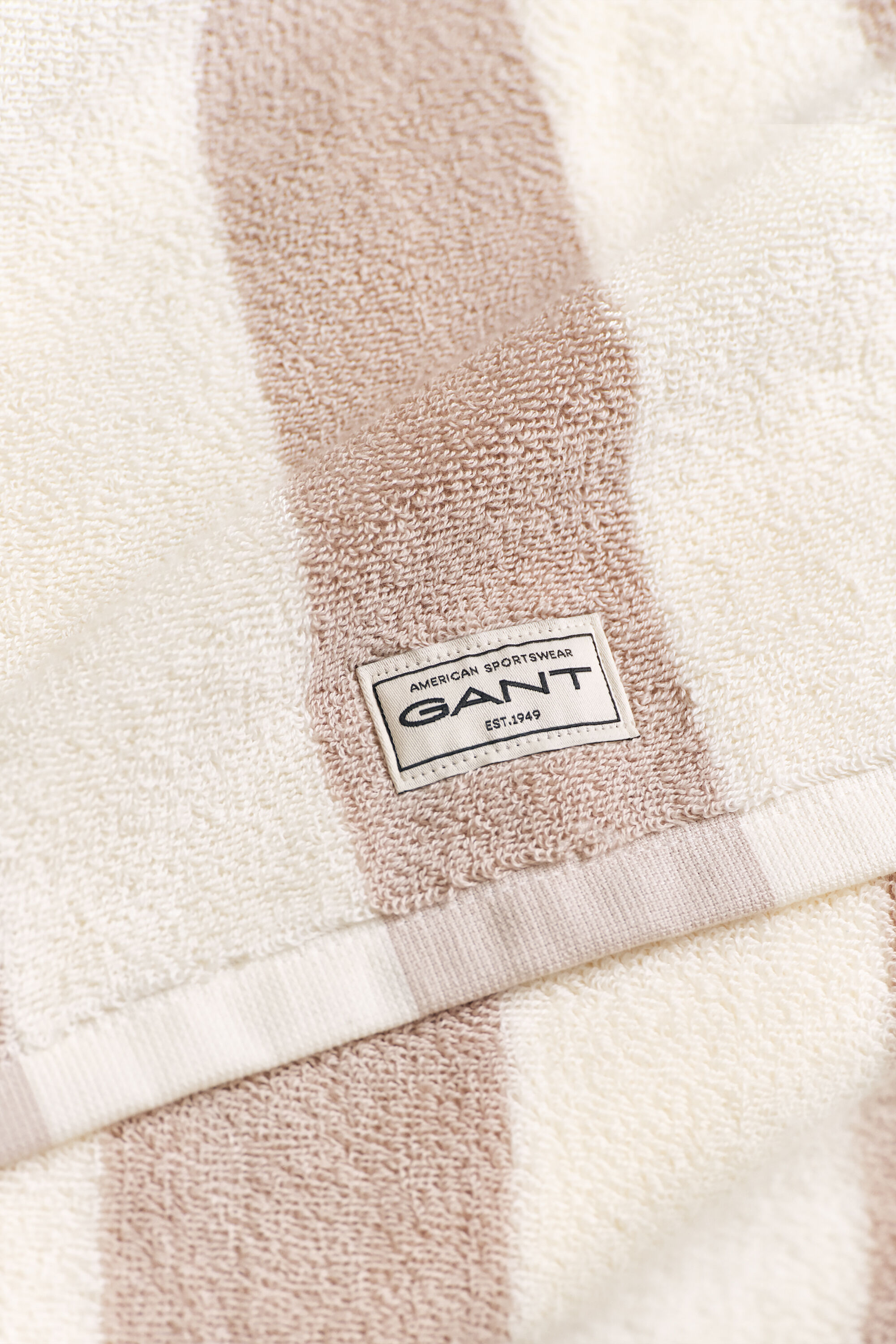 Toalha às riscas 70x140