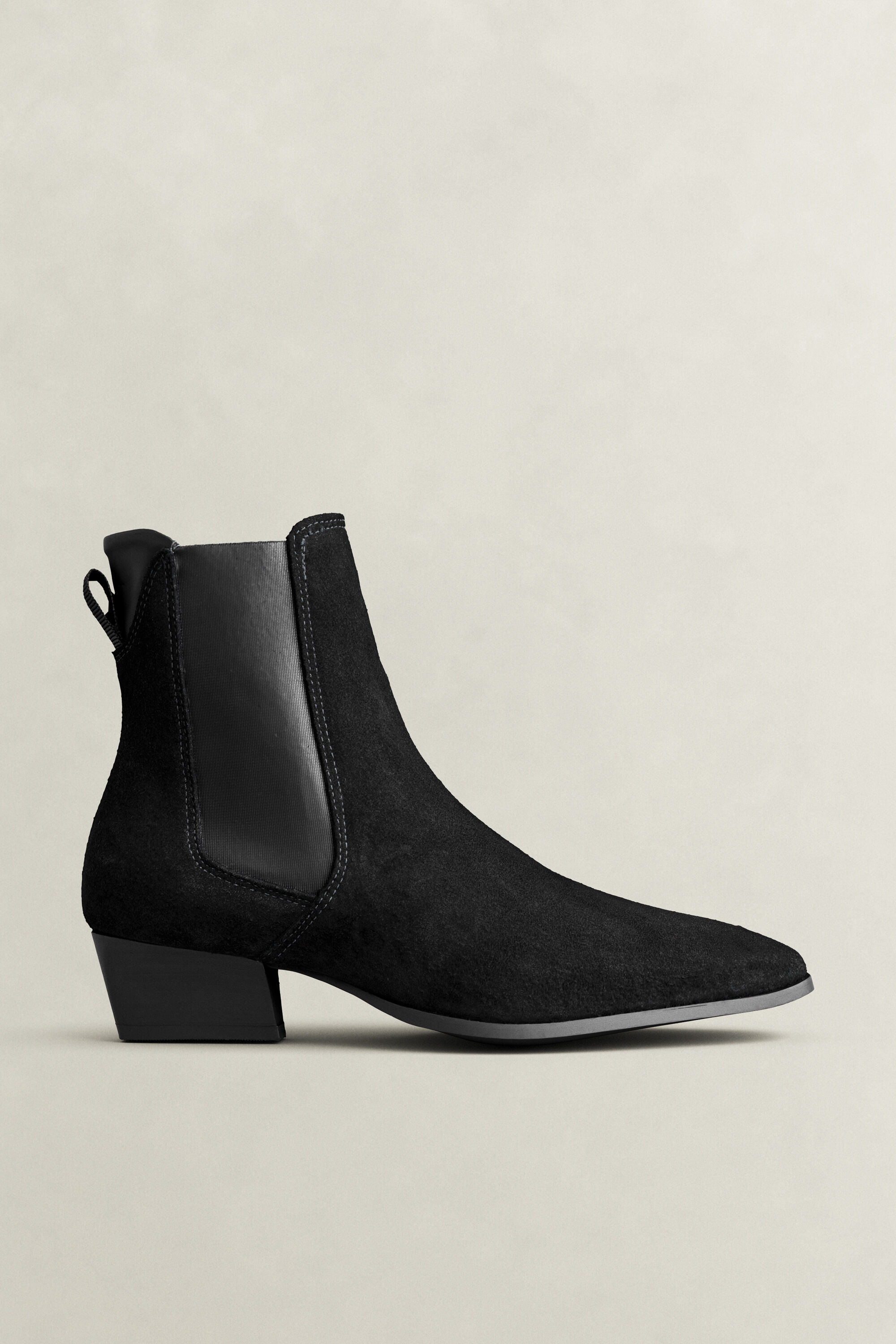 Botas Chelsea em camurça Bassotte