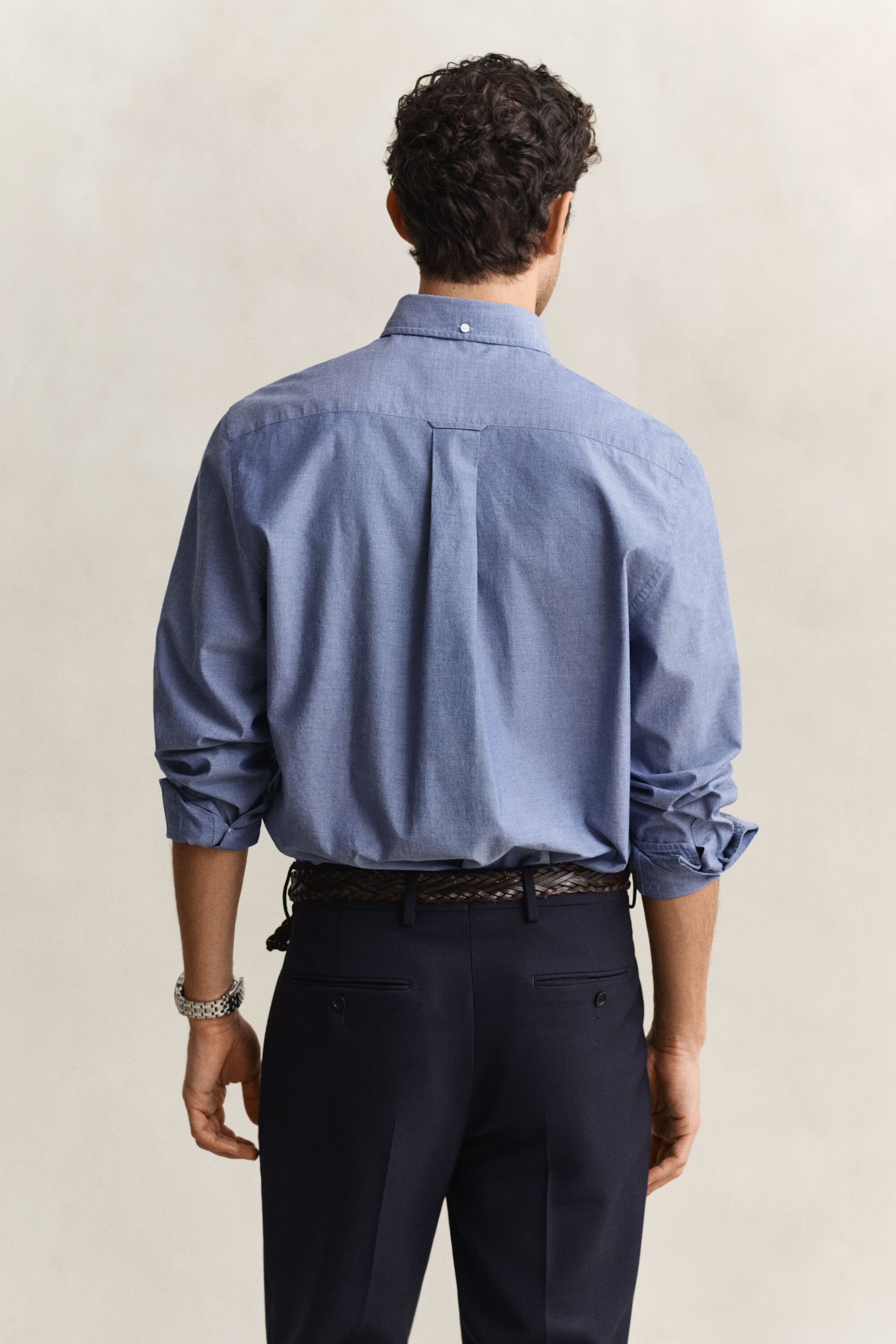 Camisa em popelina Classic regular fit