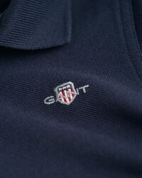 Polo em algodão piqué Shield Kids