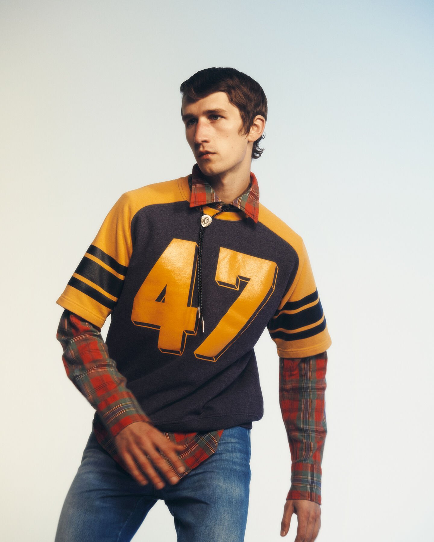 Camisa Western com padrão de xadrez Wrangler x GANT regular fit