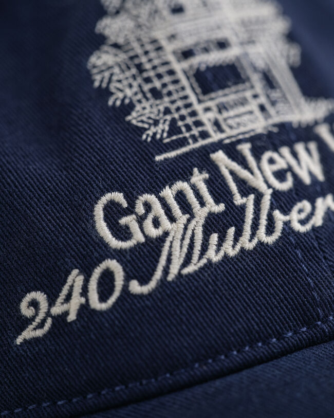 Boné em sarja Washed