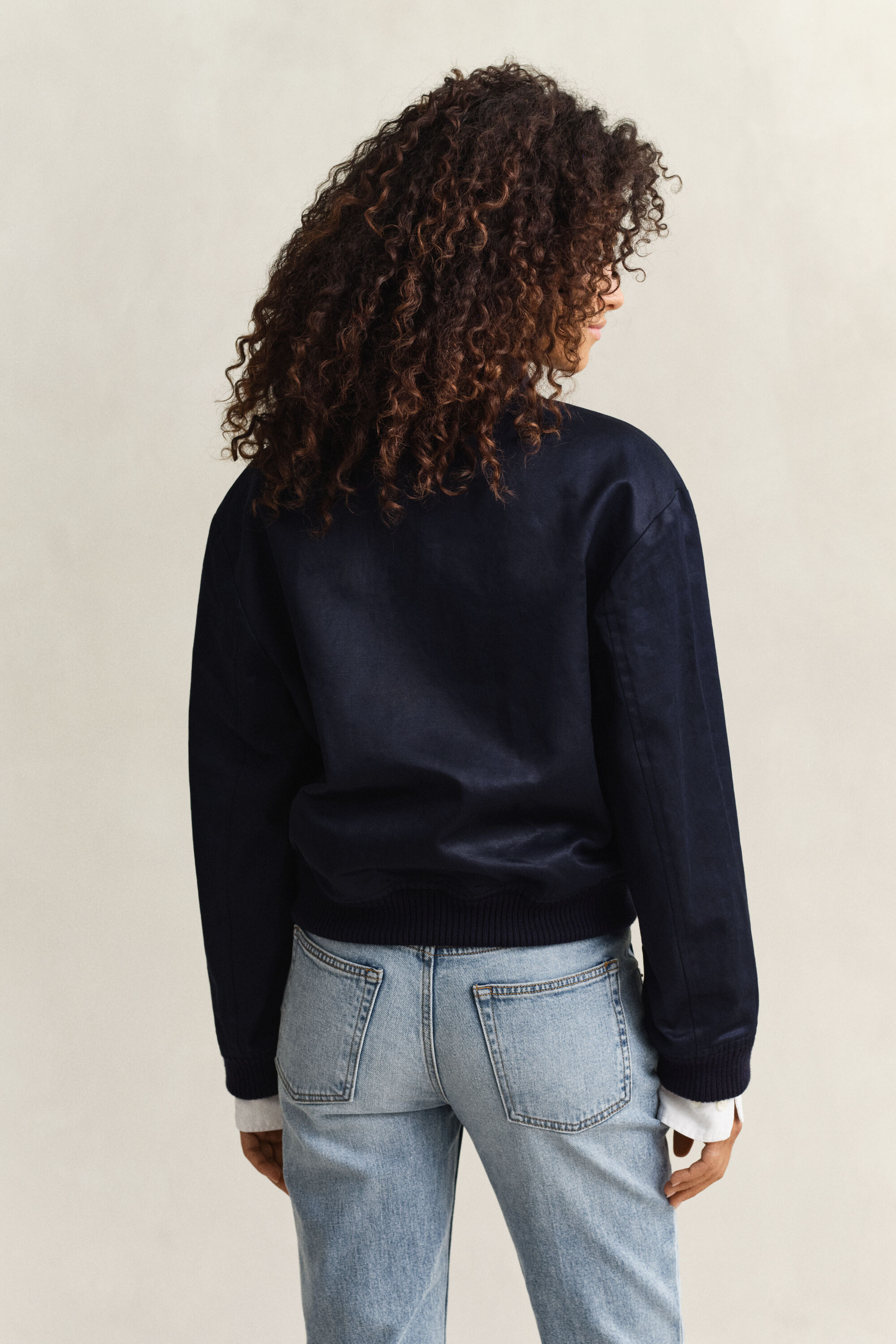 Gant Varsity Jacket em cetim