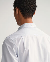 Camisa em popelina slim fit