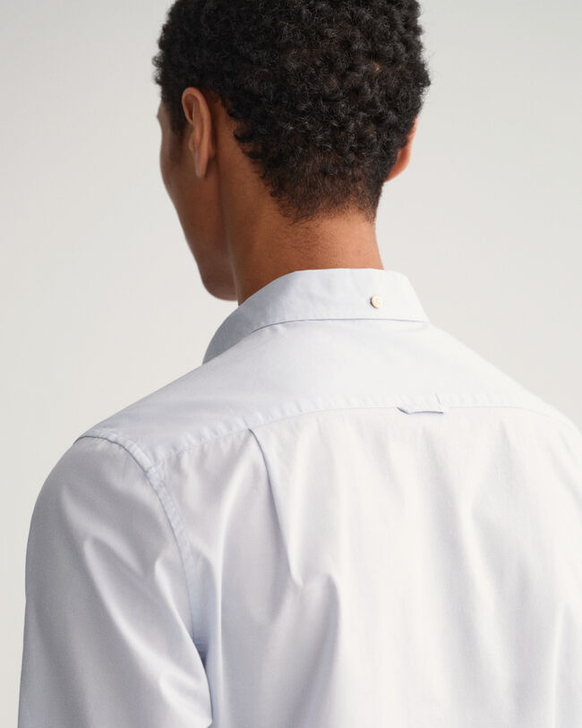 Camisa em popelina slim fit