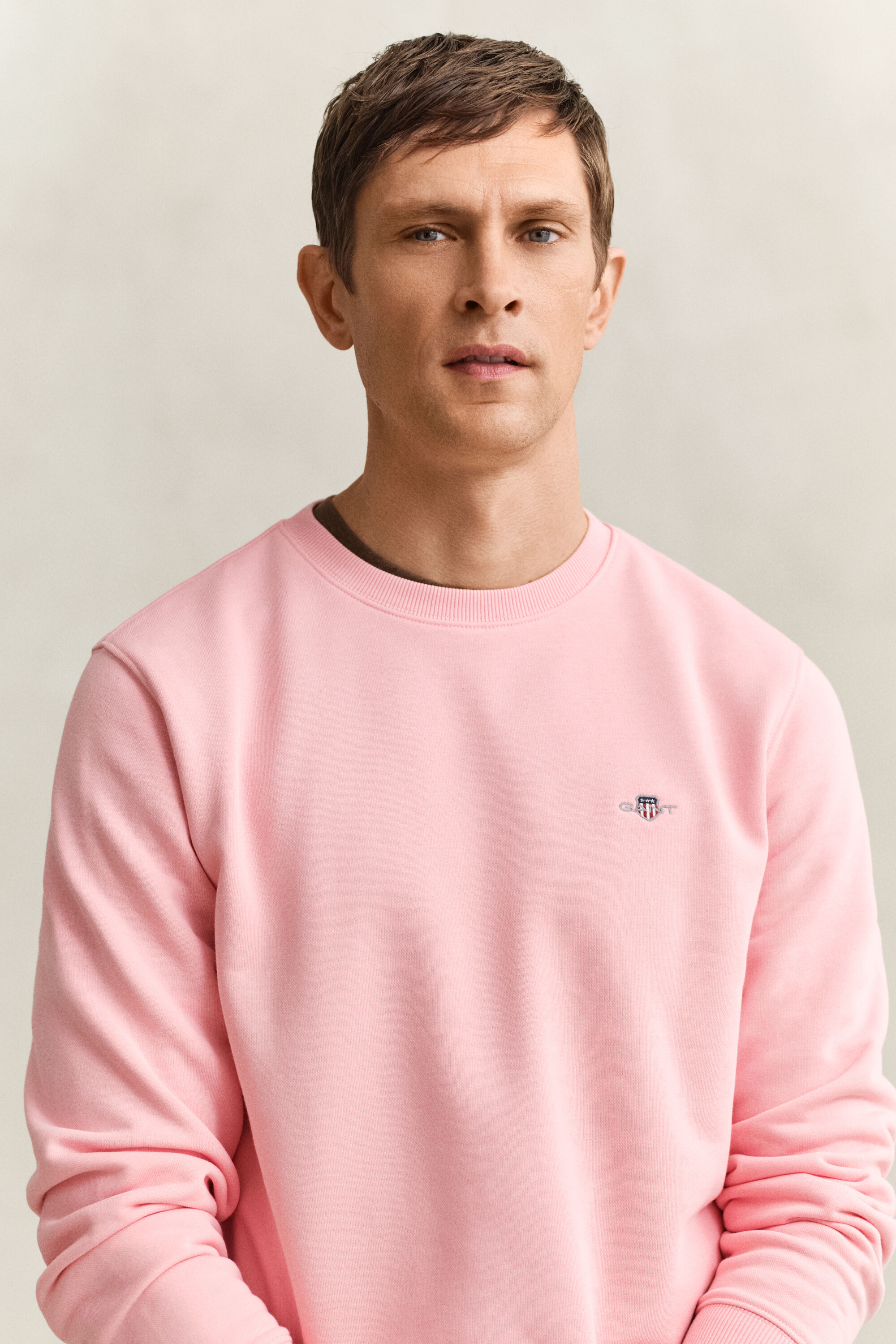 Sweatshirt com decote redondo Shield