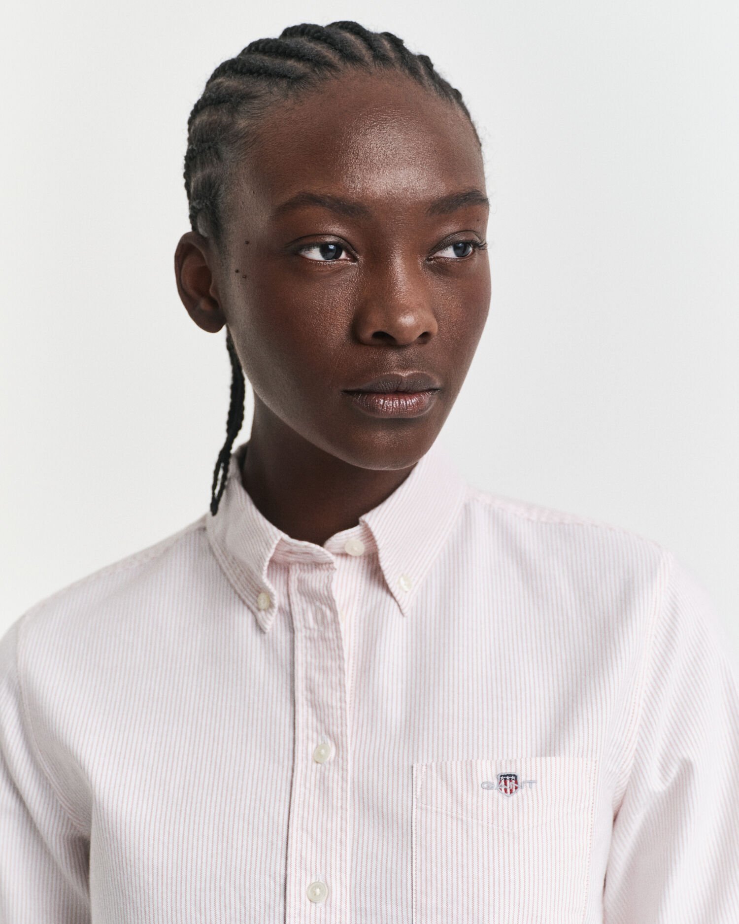 Camisa Oxford às riscas Classic regular fit