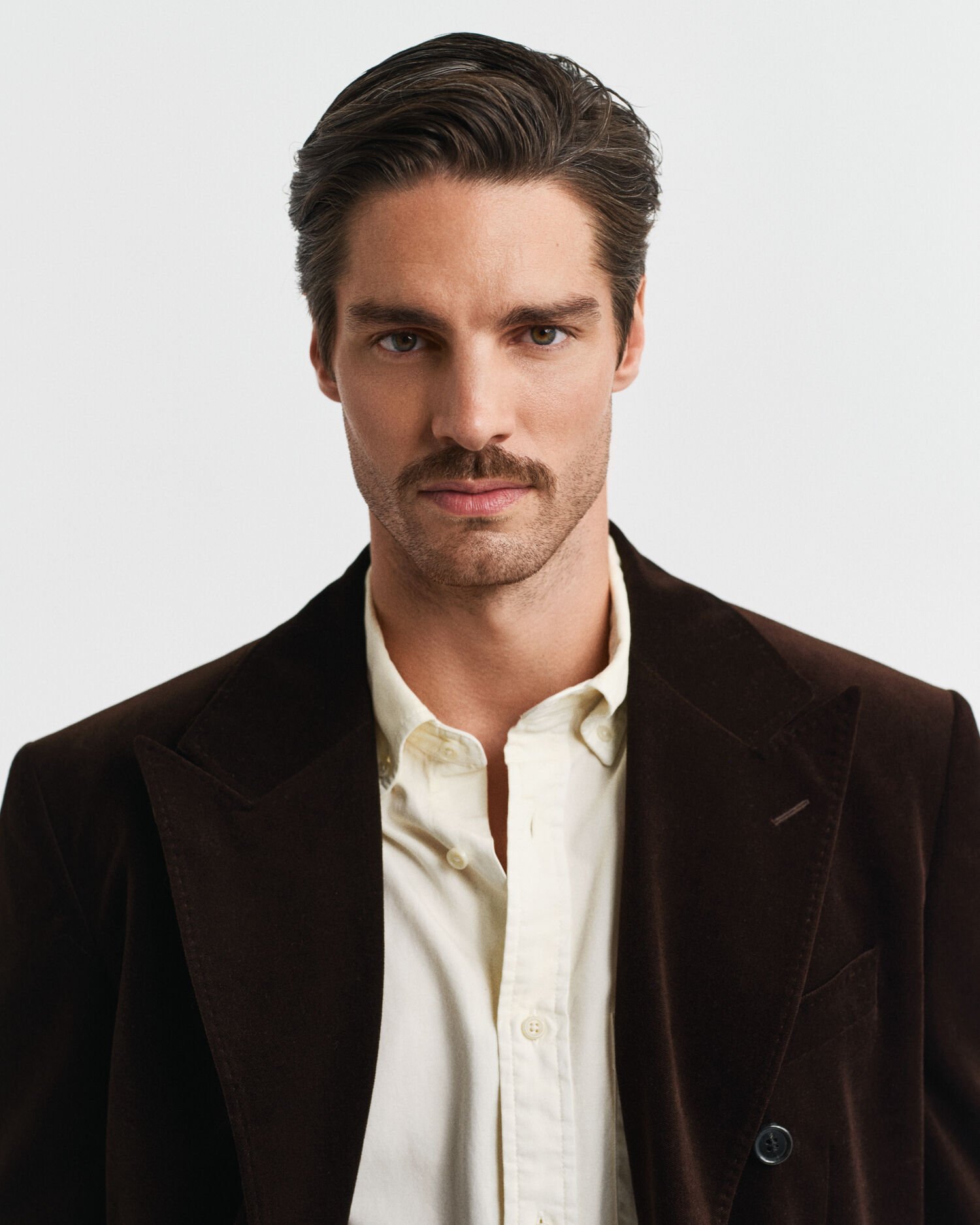 Casaco de fato em veludo