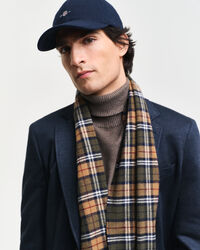 Blazer em jersey com sarja bicolor