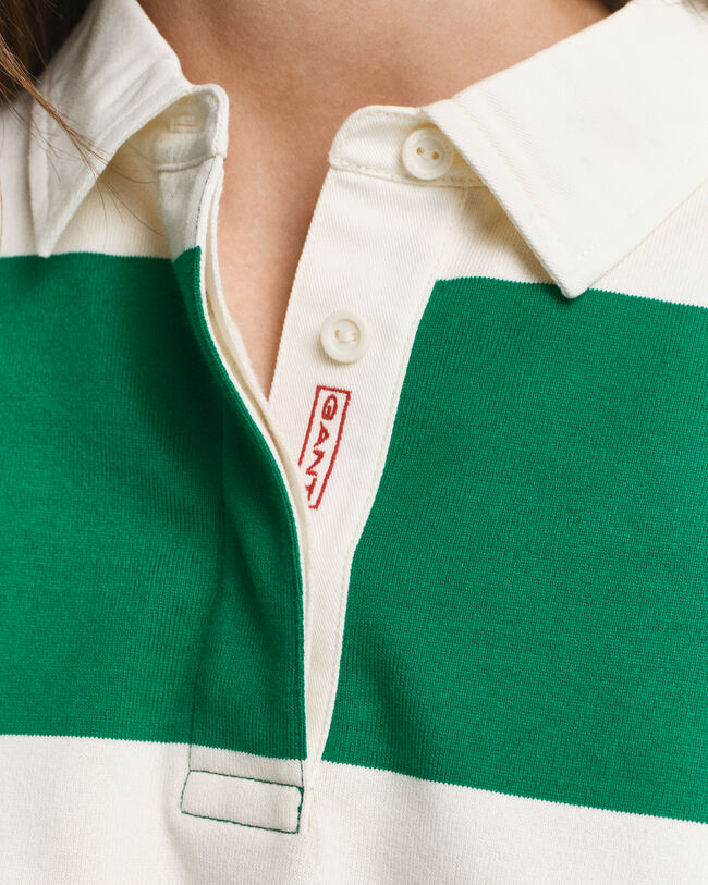 Heavy Rugger em algodão às riscas