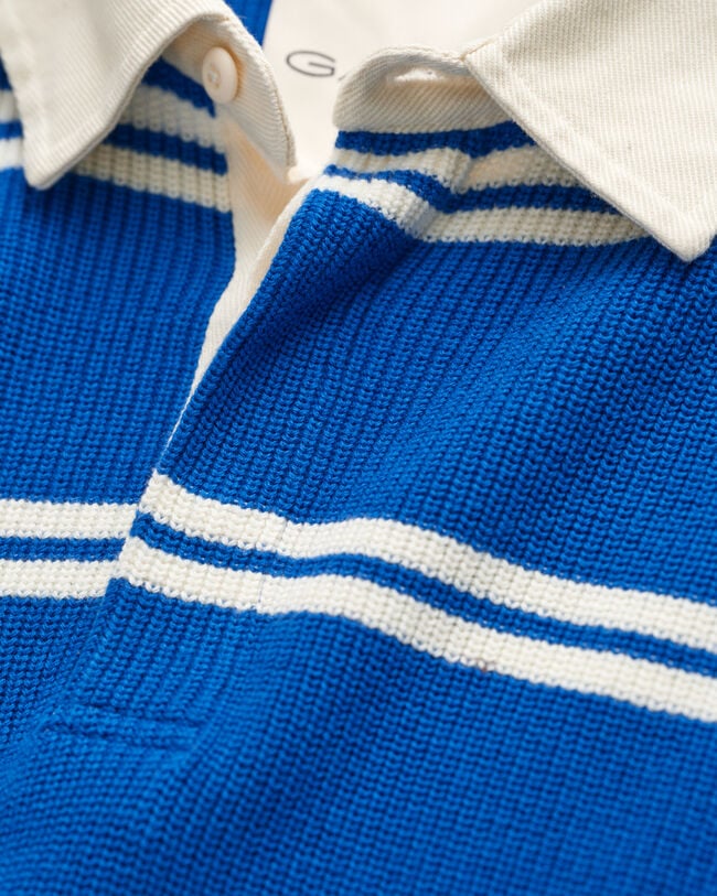 Rugger em algodão canelado