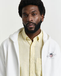 Sweatshirt com capuz e fecho Graphic