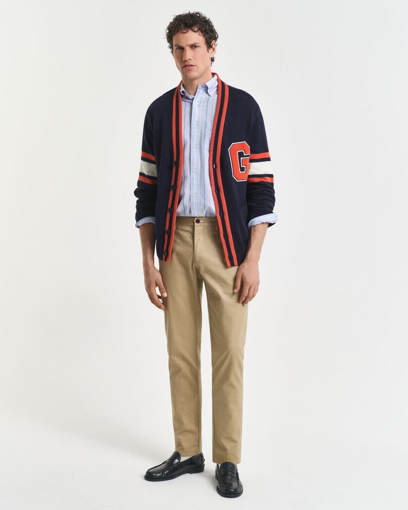 Calças chino slim fit