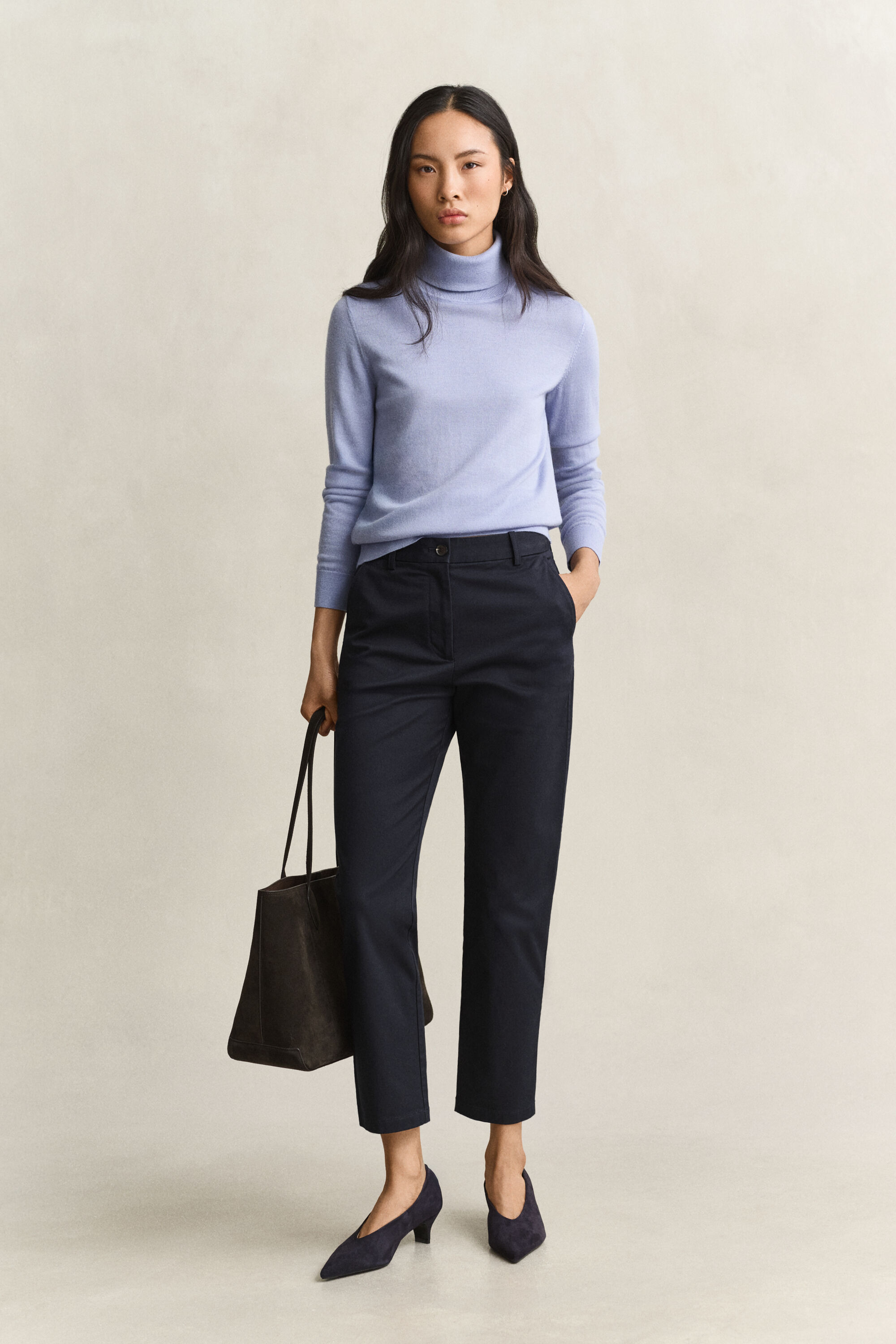Calças chino slim fit