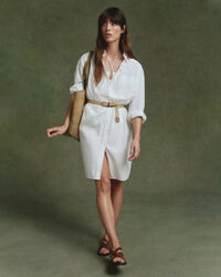 Vestido tipo camisa oversized