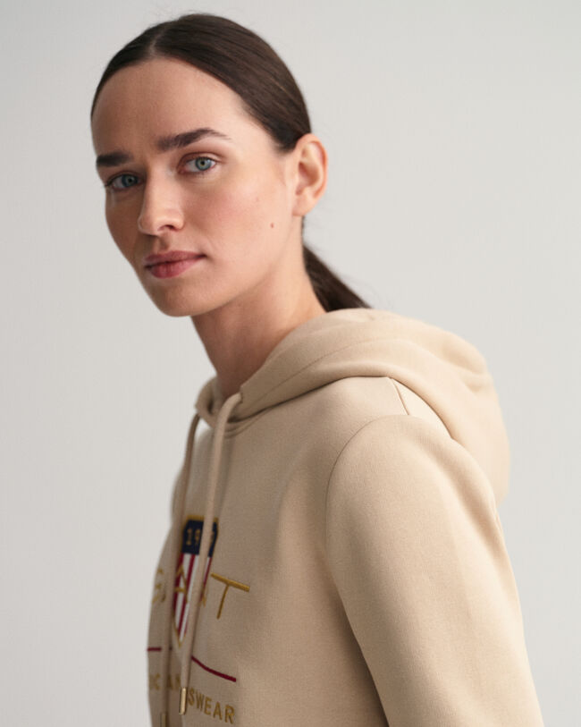 Sweatshirt com capuz Archive Shield