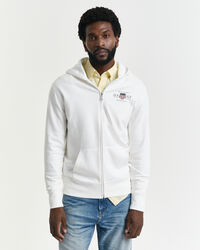 Sweatshirt com capuz e fecho Graphic