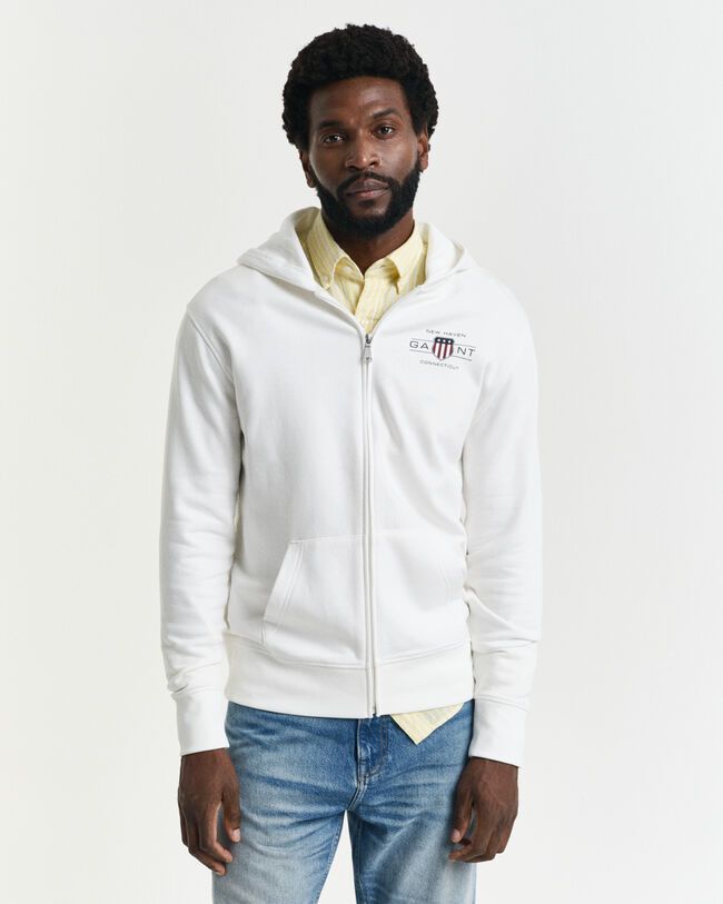 Sweatshirt com capuz e fecho Graphic