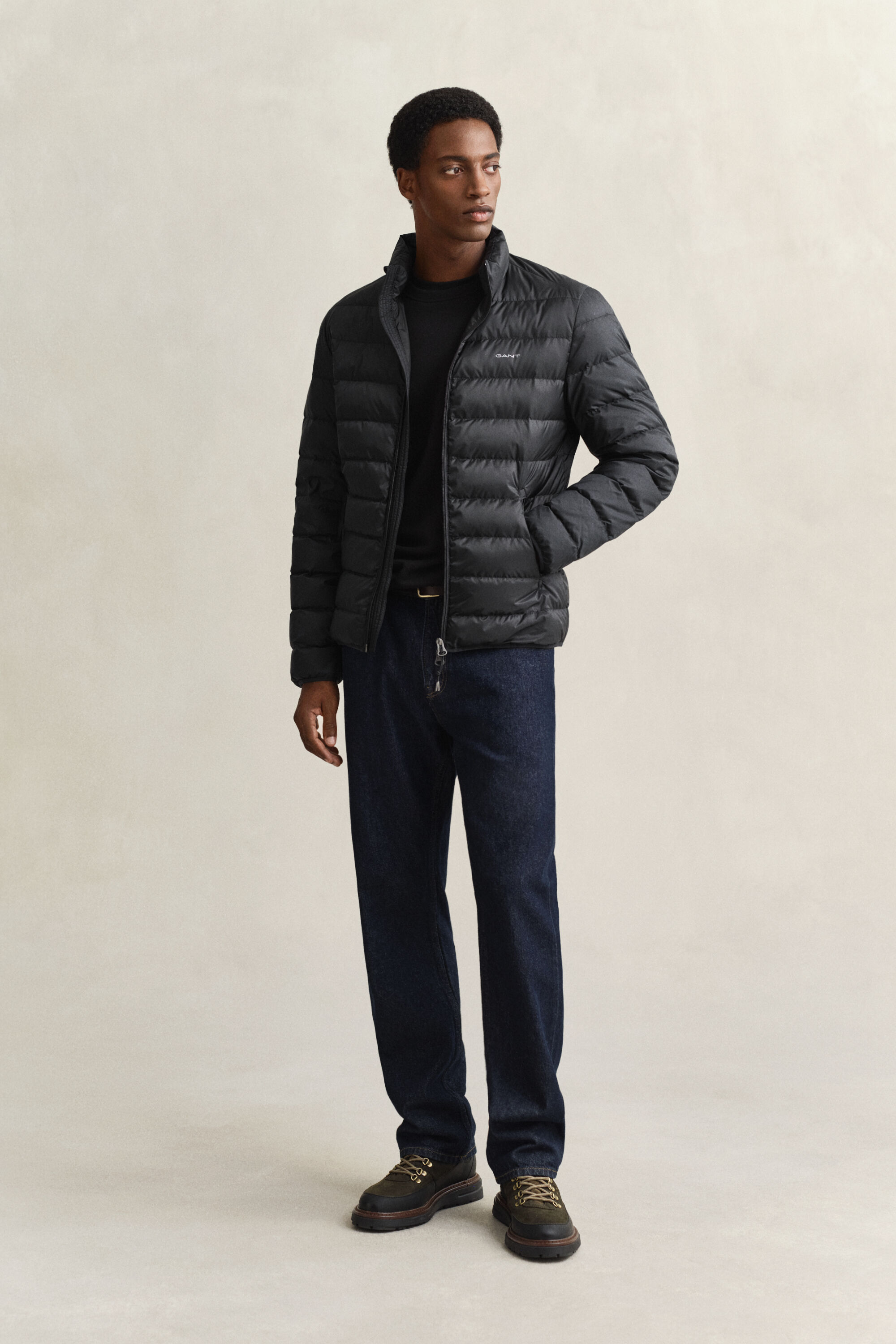 Blusão de penas leve