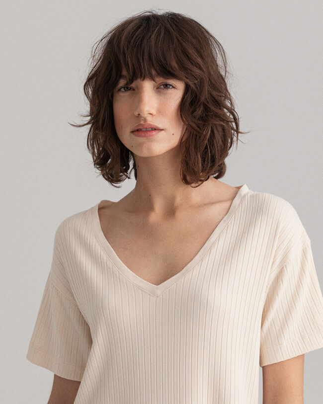 T-shirt de meia manga com aberturas Detail