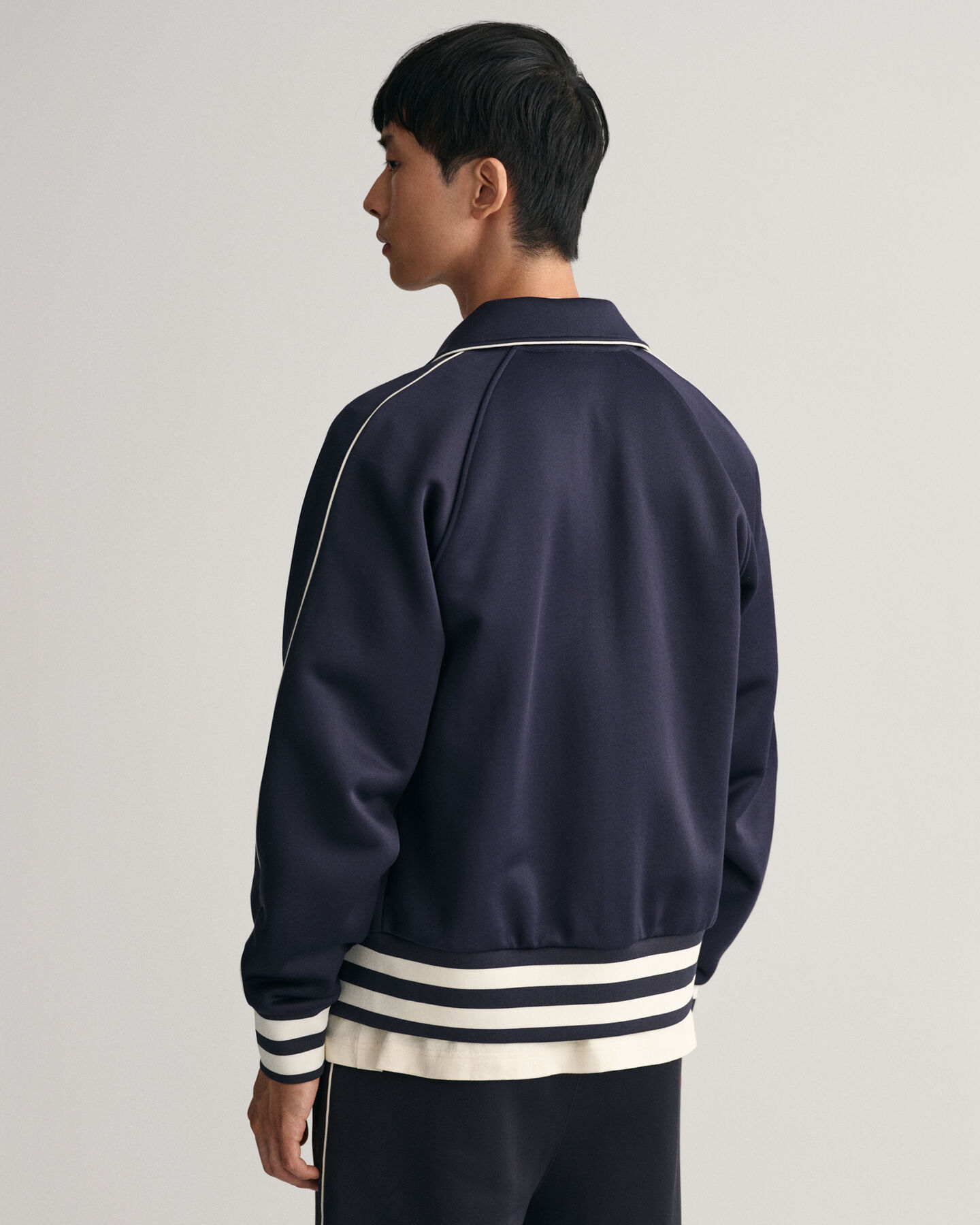 Blusão Tracksuit com colarinho Sailing