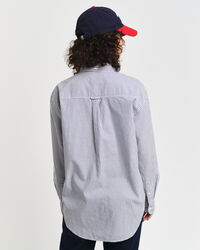 Camisa Luxury Oxford às riscas relaxed fit