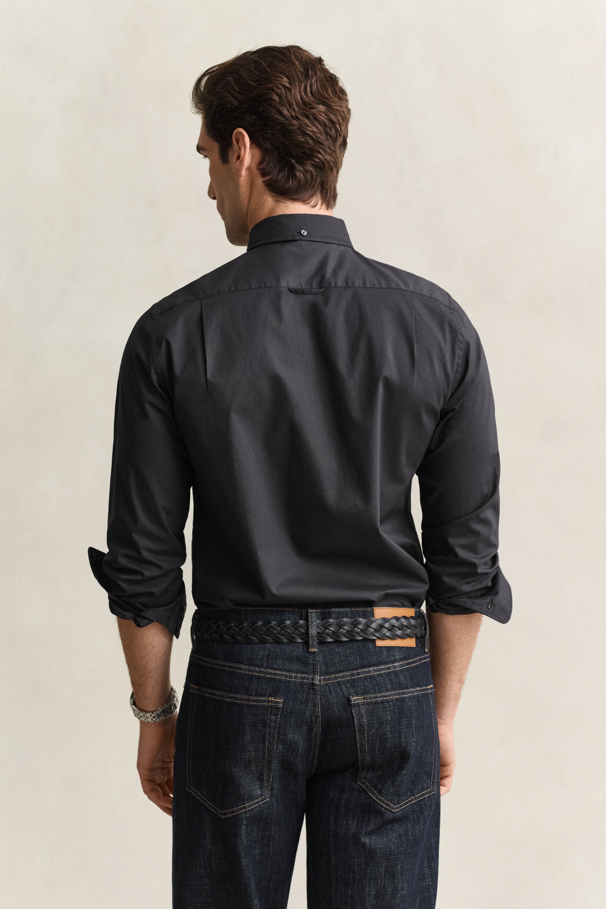 Camisa de popelina Classic slim fit