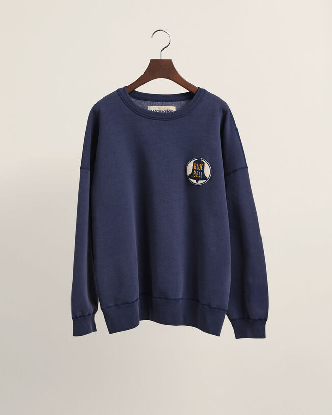 Sweatshirt com emblema Wrangler x GANT