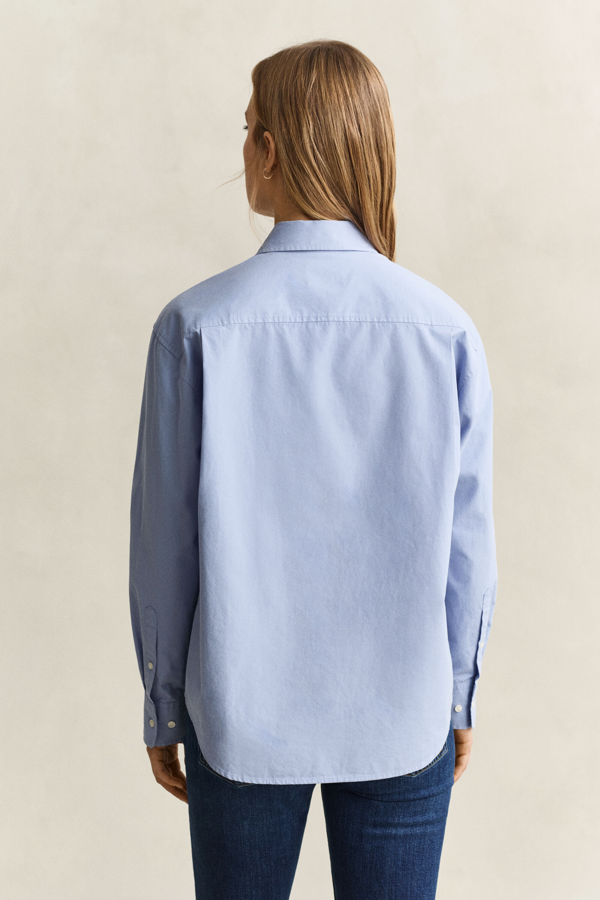 Camisa em popelina relaxed fit