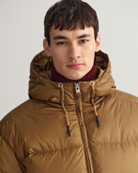 Blusão brilhante Puffer